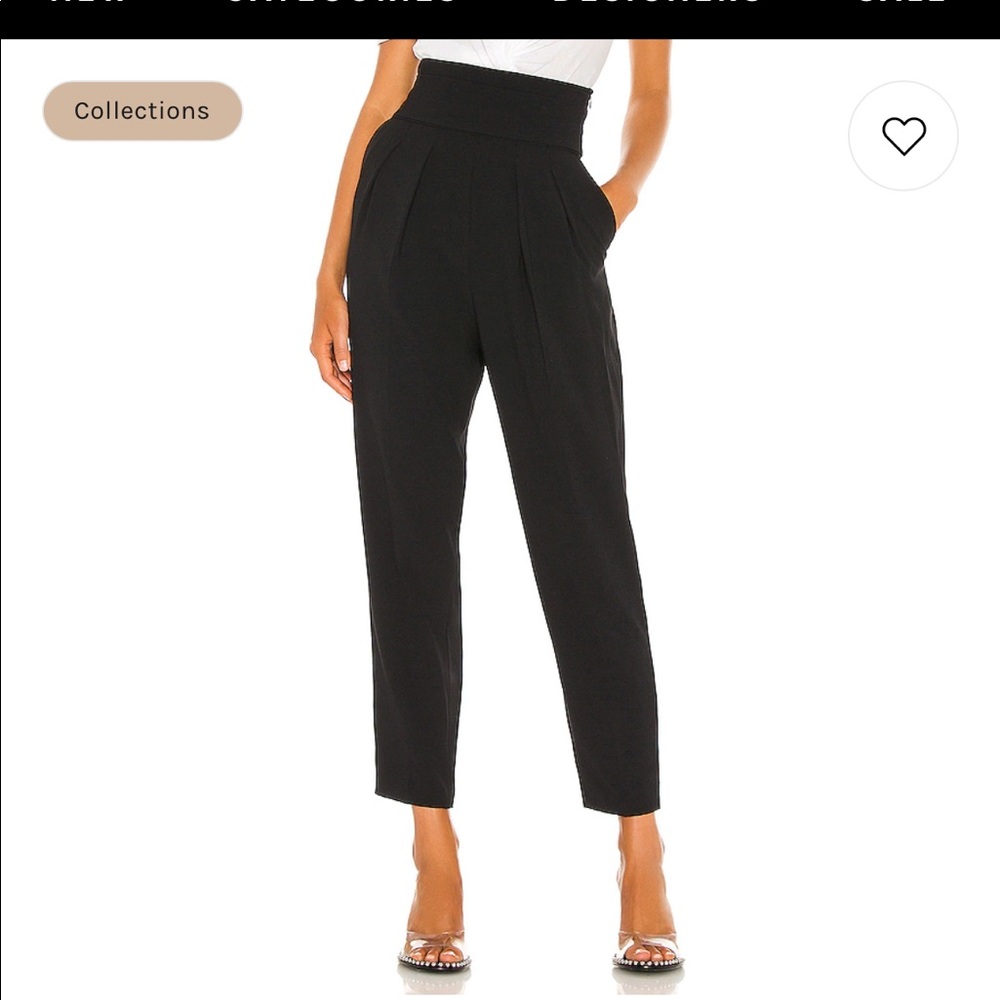 NWT IRO irmin black dress pants size 2